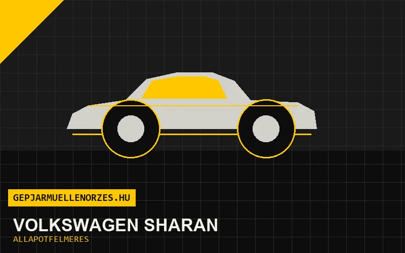 Volkswagen Sharan helyszíni állapotfelmérés és átvizsgálás