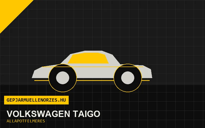 Volkswagen Taigo helyszíni állapotfelmérés és átvizsgálás