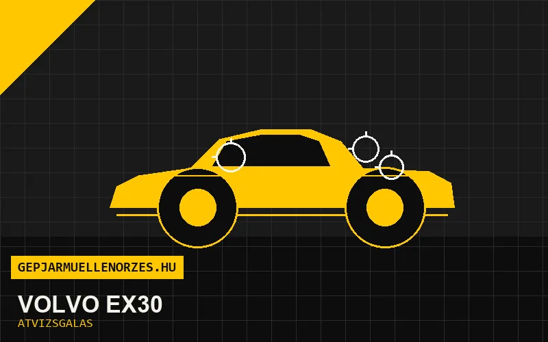 Volvo EX30 vásárlás előtti autó átvizsgálás a helyszínen