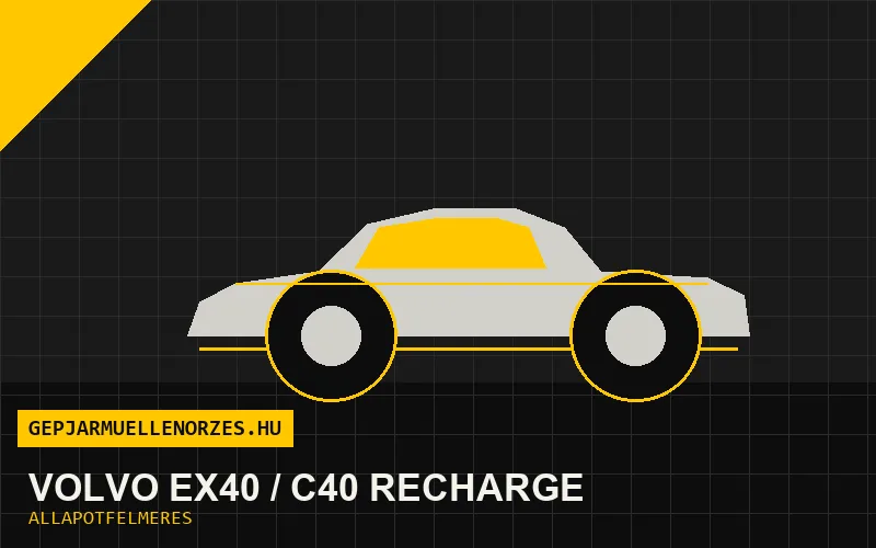 Volvo EX40 / C40 Recharge helyszíni állapotfelmérés és átvizsgálás