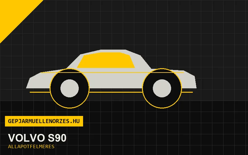Volvo S90 helyszíni állapotfelmérés és átvizsgálás