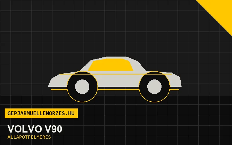 Volvo V90 helyszíni állapotfelmérés és átvizsgálás