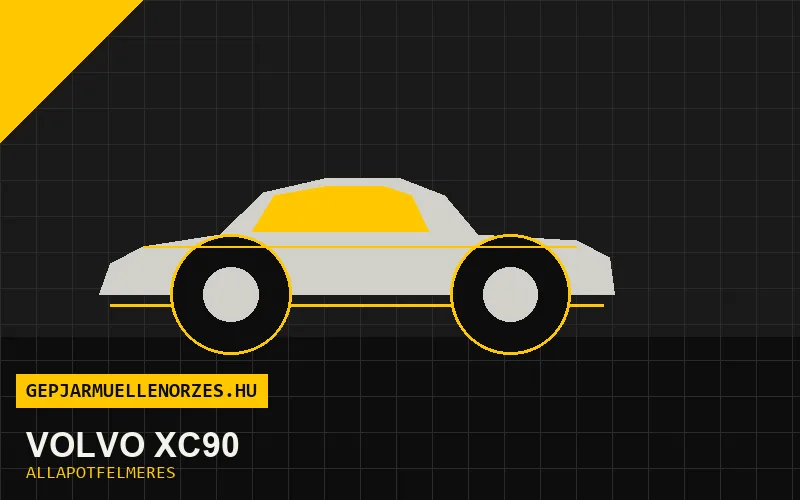 Volvo XC90 helyszíni állapotfelmérés és átvizsgálás
